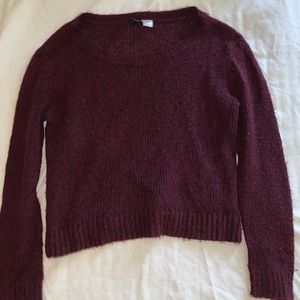 H&M Maroon Sweater